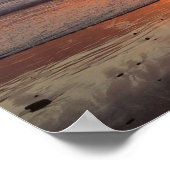 ムーンライトビーチサンセット ポスター (角)