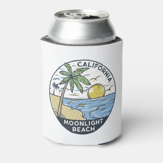 ムーンライトビーチサンディエゴカリフォルニア 缶クーラー (缶裏面)