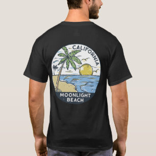 ムーンライトビーチサンディエゴカリフォルニア Tシャツ