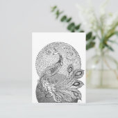 ムーンライトピーコック ポストカード (スタンド正面)