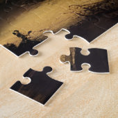 ムーンライトフォレストピアノ |デジタルアート ジグソーパズル (側面)