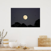 ムーンライトフライトポスター ポスター (キッチン)