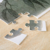 ムーンライトフライト小妖精や小人フェリーズ自然リッチスケッチ ジグソーパズル (側面)