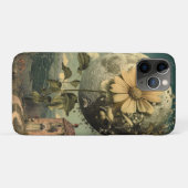 ムーンライトフラワー&ヴィンテージチャーム Case-Mate iPhoneケース (裏面(横))