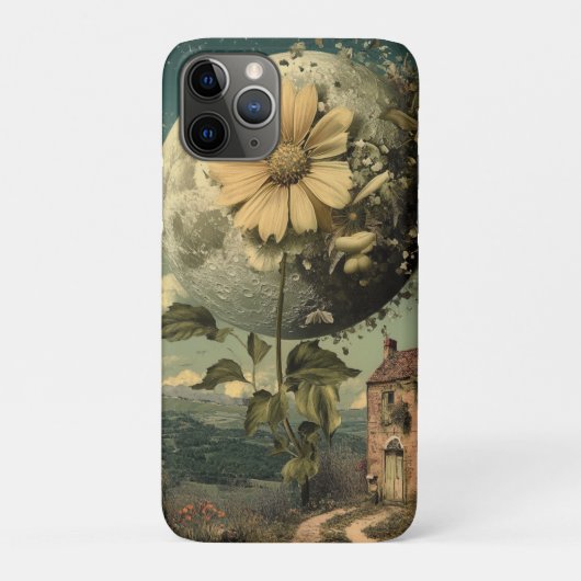 ムーンライトフラワー&ヴィンテージチャーム Case-Mate iPhoneケース (裏)