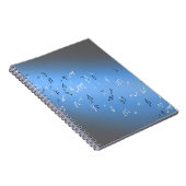 ムーンライトブルーの楽譜 ノートブック (右側)