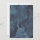 ムーンライトブルーフラワーズ結婚式招待状 招待状 (裏面)