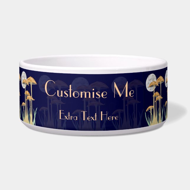 ムーンライトペットのキノコ ボウル (正面)