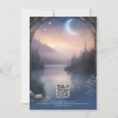 ムーンライトマウンテンフォレストレイクスター結婚ズ詳細 招待状 (裏面)