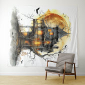 ムーンライトマナーハロウィーン タペストリー (インサイチュ(横))