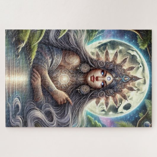 ムーンライトマヤリフィリピーノムーン女神パズル ジグソーパズル (横)