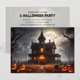 ムーンライトマンションハローウィンパーティ 招待状