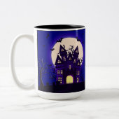 ムーンライトマンシ幽霊のよく出るョン ツートーンマグカップ (左)