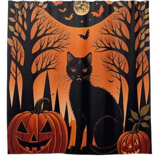 ムーンライトミュー シャワーカーテン (正面)