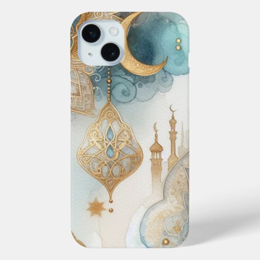ムーンライトモスクセレニティフォーラマダン Case-Mate iPhoneケース (裏面)