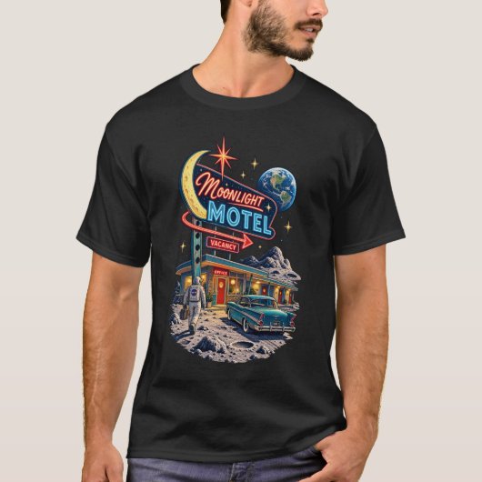 ムーンライトモーテル Tシャツ (正面)