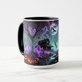 ムーンライトモーニング – 墓からささやき マグカップ (正面左)