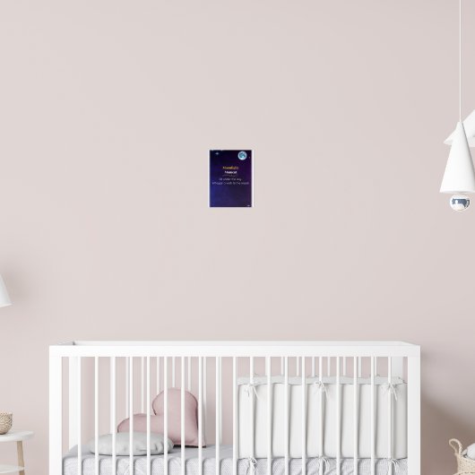 ムーンライトモーメント – Mystical 8x10ポスタープリント ポスター (子ども部屋2)