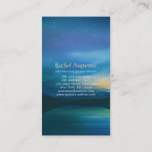 ムーンライトヨガ教師 ハーフムーンポーズ 5クラスパス ロイヤリティカード (裏面)