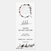 ムーンライトリース |の結婚ゲストは応答不可 ドアノブサイン (正面)