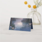 ムーンライトレイクフォレストファンタジーウェディングレセプション プレイスカード (裏面)