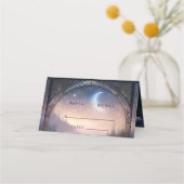 ムーンライトレイクフォレストファンタジーウェディングレセプション プレイスカード (正面)