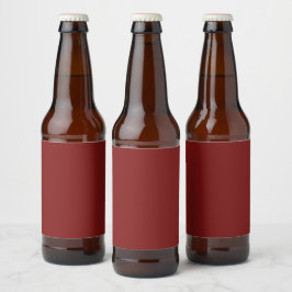 ムーンライトレッド ビールラベル