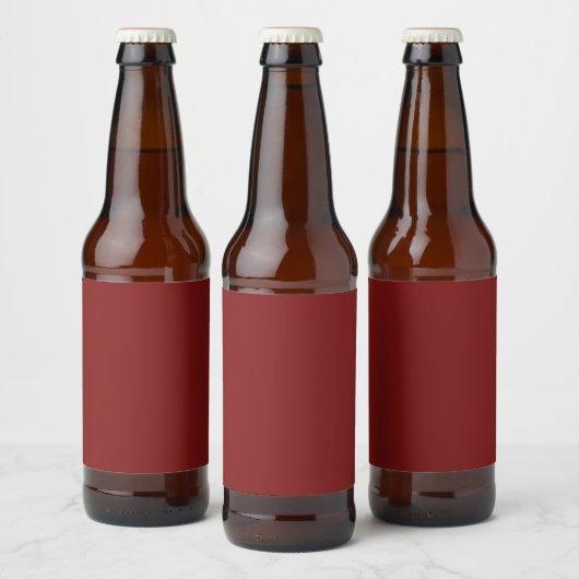 ムーンライトレッド ビールラベル (ボトル)