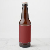 ムーンライトレッド ビールラベル (正面)