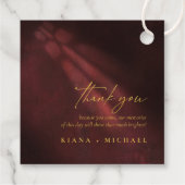 ムーンライトロマンスありがとうブルゴーニュID881 フェイバータグ (裏面)