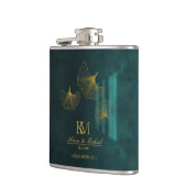 ムーンライトロマンスグロムスマンエメラルドグリーンID881 フラスク (左)