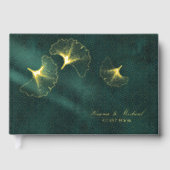 ムーンライトロ結婚マンスのエメラルド金ゴールドID881 ゲストブック (正面)