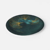 ムーンライトロ結婚マンスの2エメラルドグリーンID881 ペーパープレート (アングル)