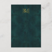 ムーンライトロ結婚マンス詳細エメラルドGr ID881 エンクロージャーカード (裏面)