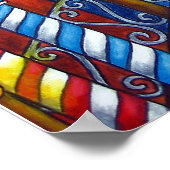 ムーンライトヴェネツィアプリントバイリサロレンツ ポスター (角)