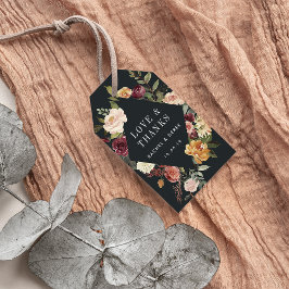 ムーンライト庭園の結婚式の恩恵 ギフトタグ