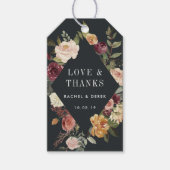 ムーンライト庭園の結婚式の恩恵 ギフトタグ (正面)