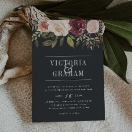 ムーンライト庭園の結婚式招待状 招待状