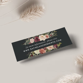 ムーンライト庭園の結婚式Webサイトカード |ミニ
