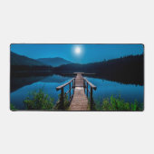 ムーンライト湖の山 デスクマット (正面)