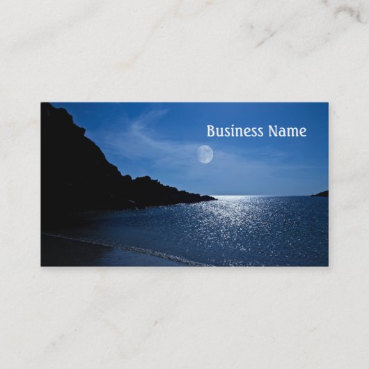 ムーンライト湾 名刺 (正面)