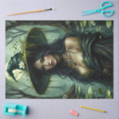 ムーンライト湿地の魔女と沼のデイジー 薄葉紙 (クラフト)