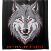 ムーンライト狩り シャワーカーテン (正面)