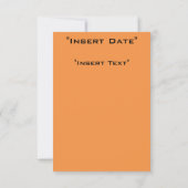 ムーンライト狩り 招待状 (裏面)