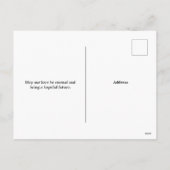 ムーンライト猫のバレンタインデー シーズンポストカード (裏面)