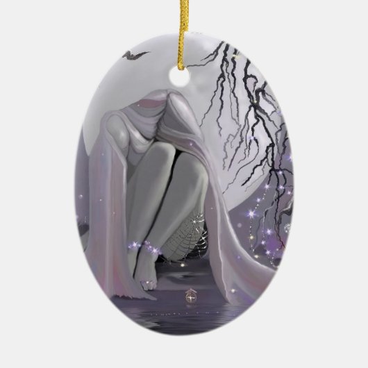 ムーンライト眠れ! セラミックオーナメント (正面)