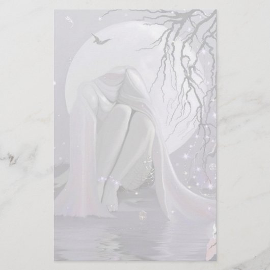 ムーンライト眠れ！ 便箋 (正面)