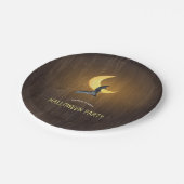 ムーンライト素朴ハローウィンパーティ ペーパープレート (アングル)