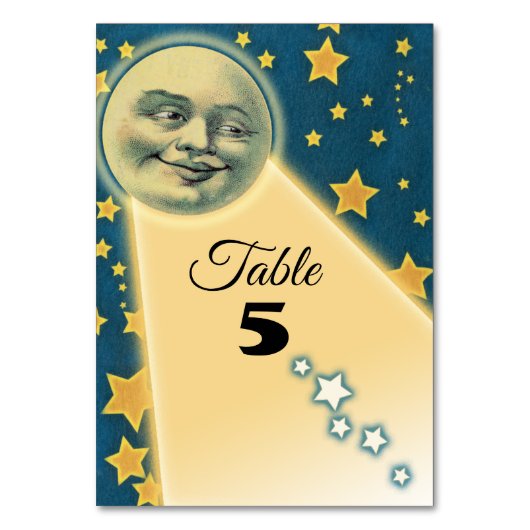 ムーンライト結婚ロマンスのテーブル番号 テーブルナンバー (正面)