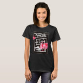 ムーンライト迷路プログラミングシステムBlackhat Tシャツ (正面フル)
